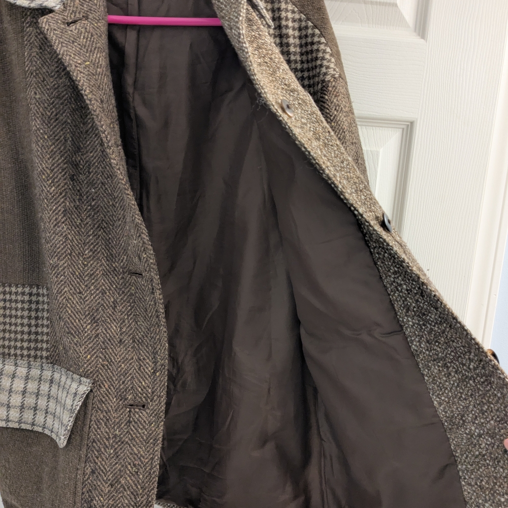 Vintage Lizwear Patchwork Wool Jacket - image 4